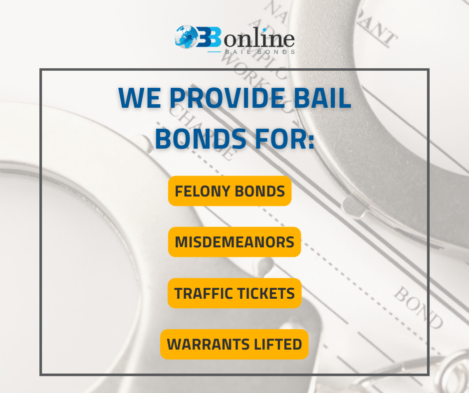 Types of Bail Bonds we offer